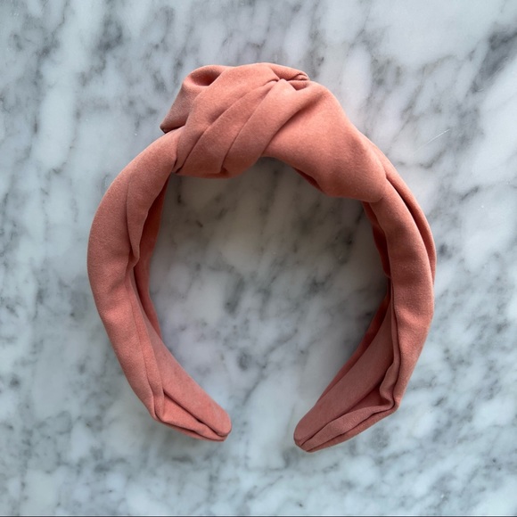 Anthropologie Peach Anais Headband - Picture 3 of 9